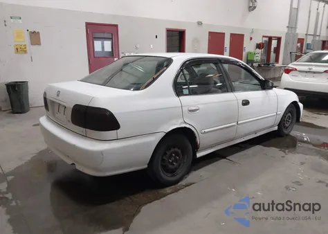 1999 Honda Civic Lx из США, поврежденный, VIN 2HGEJ6577XH504189